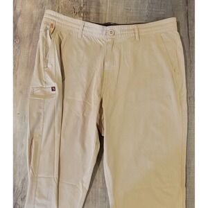 Salt Life Men's 38x34 Khaki SLX Performance Expedition Fish/Utility Pants Safari
